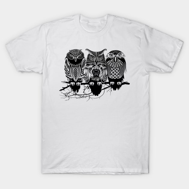Owls T-Shirt by rcaldwell